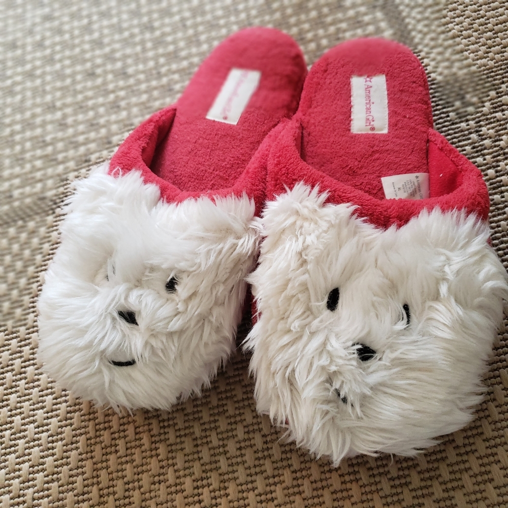 American Girl Doll Coconut Slippers